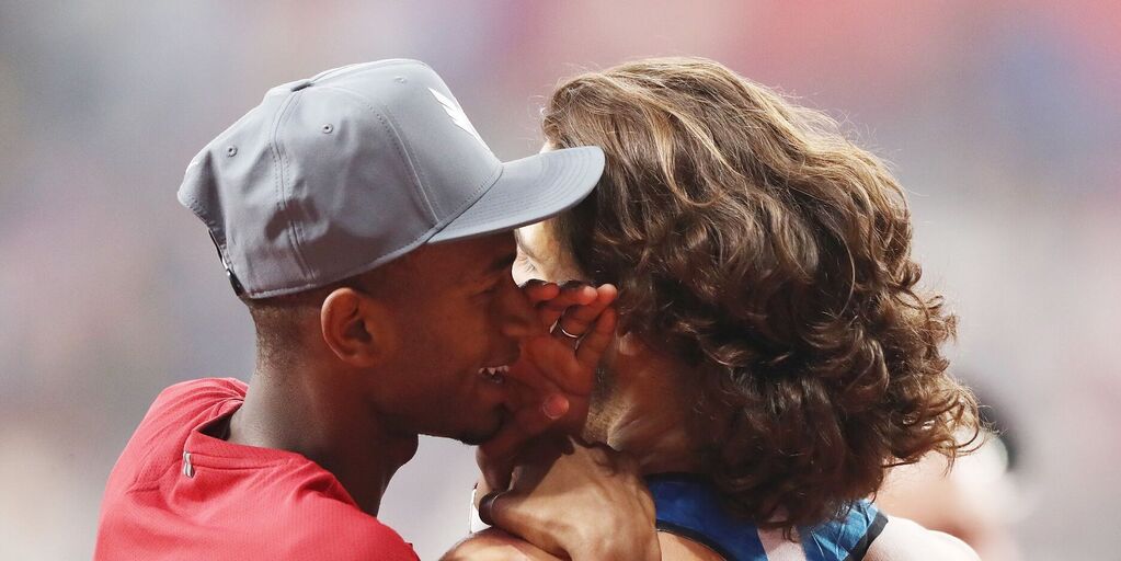 Tamberi Barshim Jacobs: un nome solo per i sogni di seconda mano (Getty Images) Tamberi Barshim Jacobs: un nome solo per i sogni di seconda mano (Getty Images)