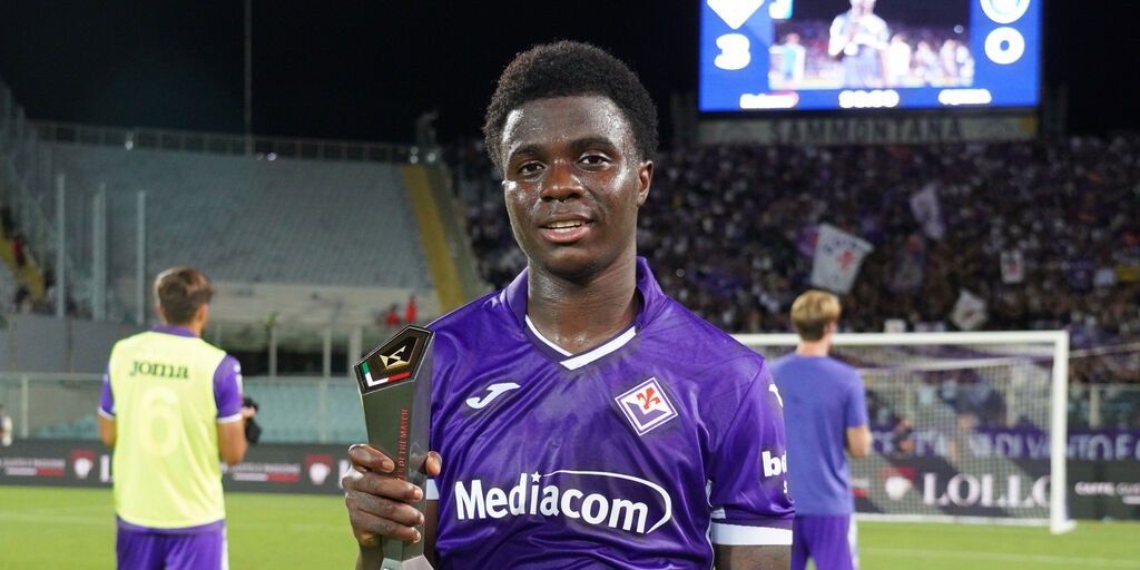 Copertina: Fiorentina, problema per Oulai in rifinitura: sarà in panchina