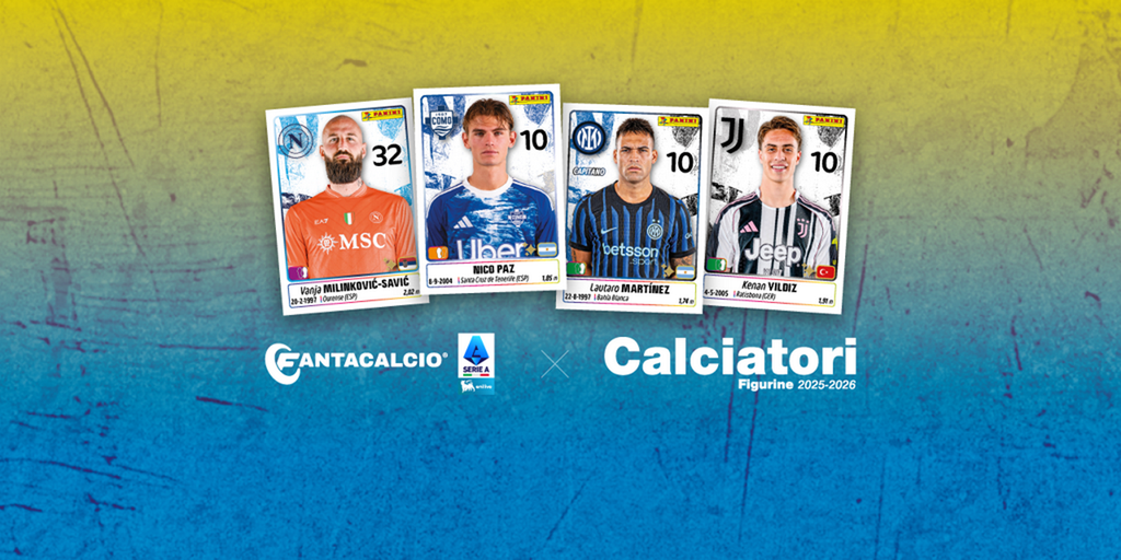 Copertina: Fantacalcio® e Panini, il 2026 si apre con le figurine in App
