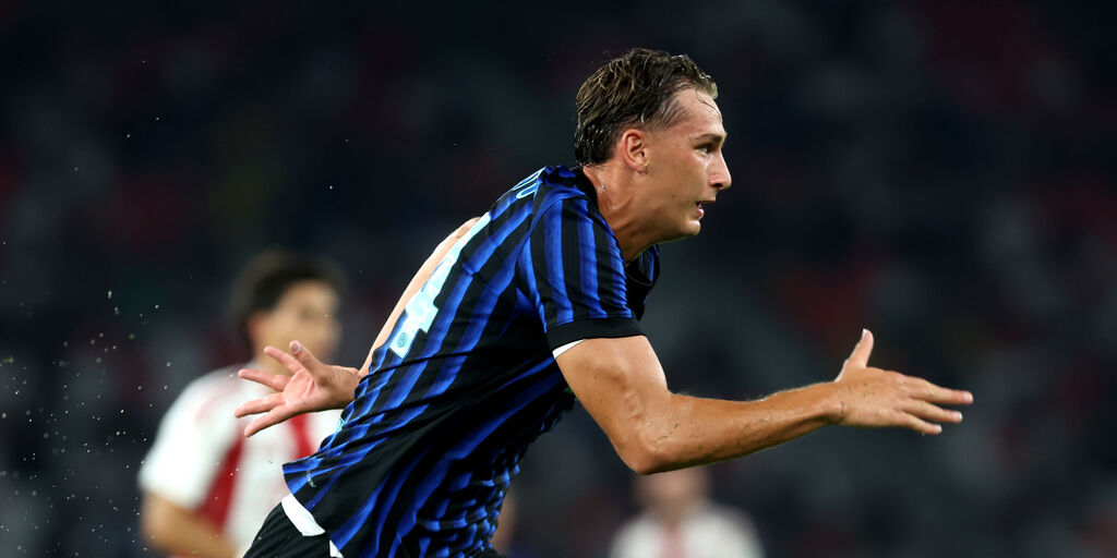 La prima rete in Champions e poi le lacrime: Pio Esposito si prende l'Inter