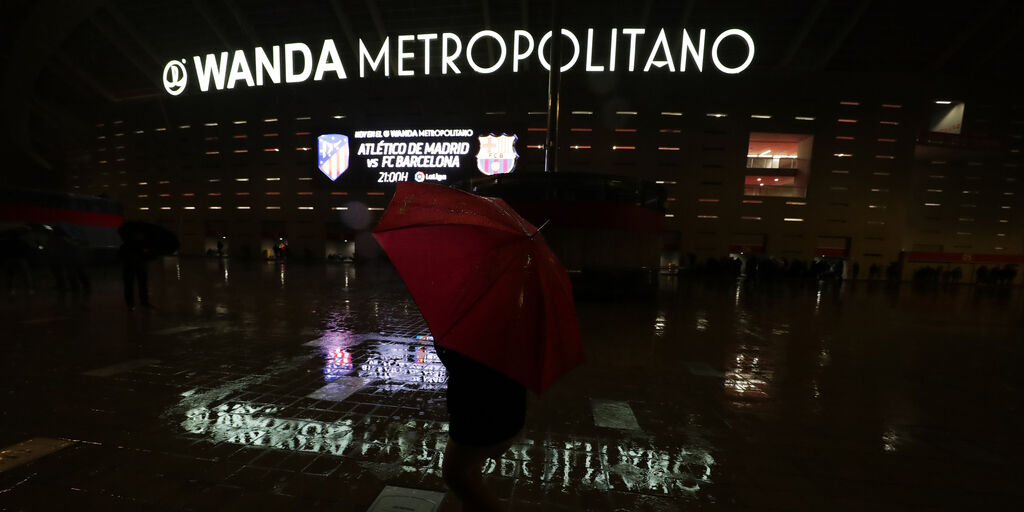 Copertina: Ciclone su Madrid, rinviata Atletico Madrid - Siviglia: che succede al Fantacalcio