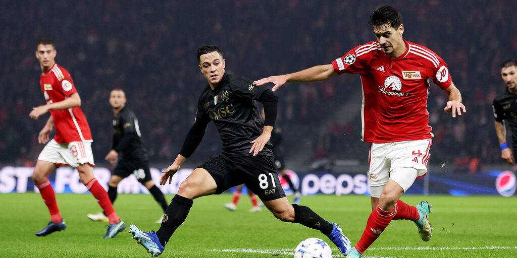 Copertina: Basta Raspadori, 0-1 Napoli in casa dell'Union Berlino