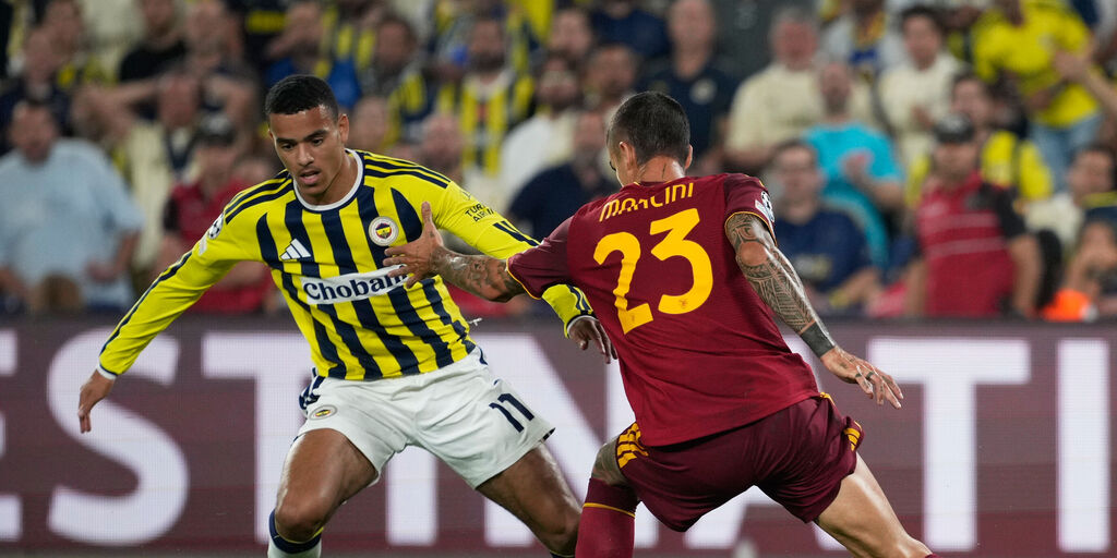 Copertina: Roma, non basta Cristante: è 1-1 col Fenerbahce
