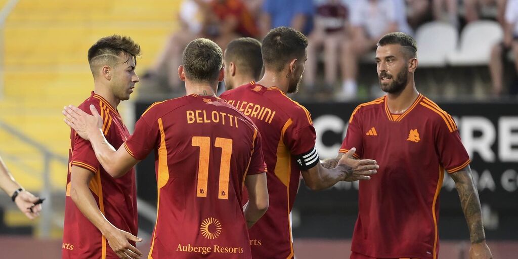 Copertina: Farense-Roma 2-4, agli archivi il ritiro in Portogallo: in gol Belotti e Pellegrini