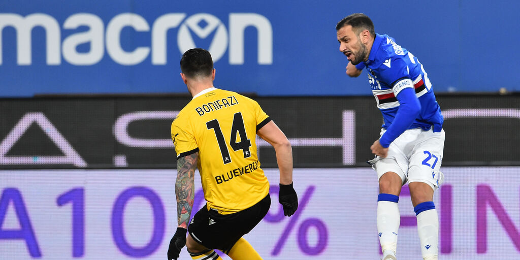 Copertina: Sampdoria-Udinese 2-1: cronaca, tabellino e voti del fantacalcio