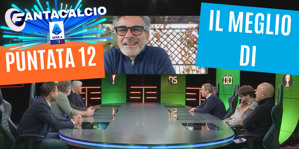 Copertina: Fantacalcio Serie A TIM: puntata 12! Best of: team Pardo il peggiore della settimana! Ospite, Paolo Genovese