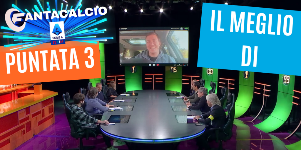 Copertina: Fantacalcio Serie A TIM: terza puntata! Best of: c'è anche Alessandro Roja