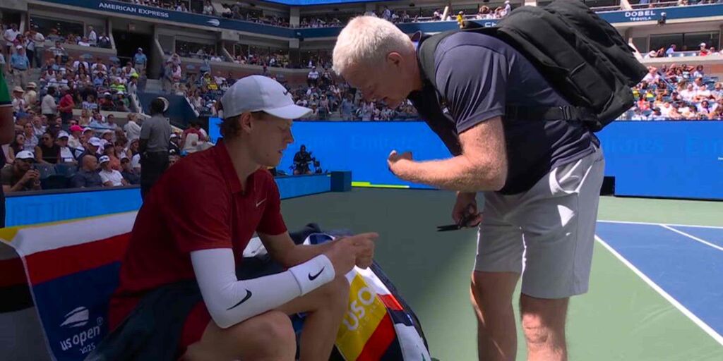 Copertina: Sinner, problemi nel corso dell'US Open: cosa è successo