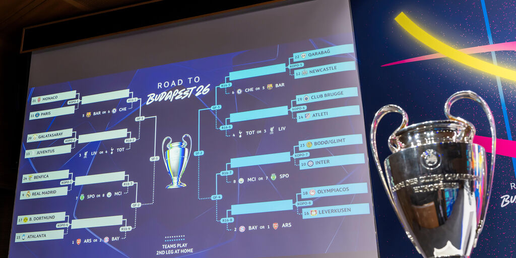 Copertina: Sorteggio Champions League: Mourinho ritrova Inter e Roma. Napoli contro City e Arsenal, il Como sfida Barça, Psg e United