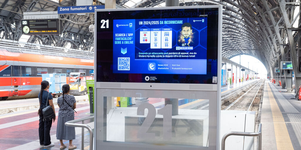 Copertina: Il Fantacalcio® arriva al binario: firmata la partnership con Grandi Stazioni Retail