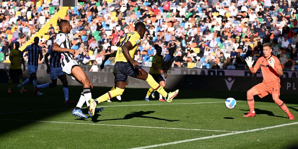 Copertina: Udinese-Bologna 1-1: cronaca, tabellino e voti del fantacalcio