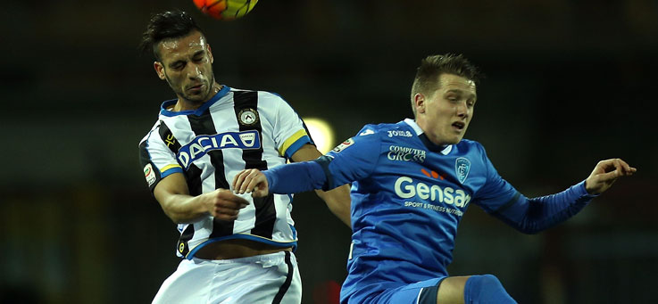 Copertina: L'Udinese s'illude, ma Pucciarelli la riprende: al Castellani è 1 a 1