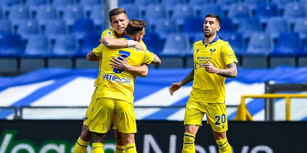 Copertina: Sampdoria-Verona 3-1: cronaca, tabellino e voti del Fantacalcio