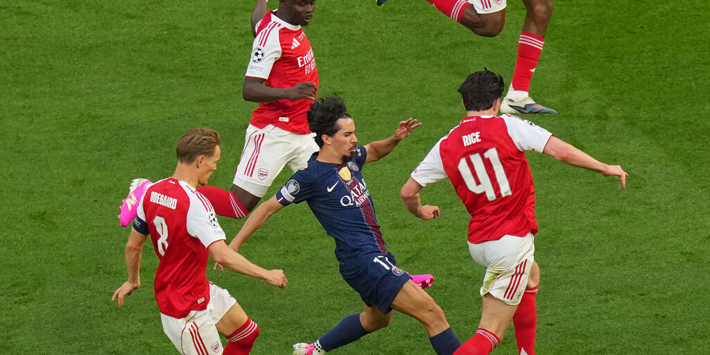 LIVE - Psg-Arsenal 1-1: si va ai supplementari