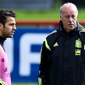 Copertina: Del Bosque lancia Fabregas verso l'Inter: "È pronto per il salto"