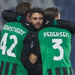 Copertina: Sassuolo, Berardi: "Qui mi trovo bene, orgoglioso di essere una bandiera del club"