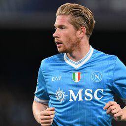 Napoli, infortunio De Bruyne: il bollettino medico e i tempi di recupero Copertina: Napoli, infortunio De Bruyne: il bollettino medico e i tempi di recupero