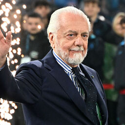 Copertina: De Laurentiis esulta: "Questo gruppo ha scritto di nuovo la storia"