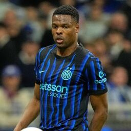 Copertina: Inter, Dumfries: "All'Inter sono contento! Non guardo il Napoli..."