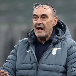Copertina: Sarri: "Difficoltà tra infortuni e mercato, ma mi diverto ad allenare questi ragazzi. Basic? Tra i più affidabili"