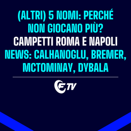 Copertina: LIVE! 5 nomi: perchè non giocano più? | News: Calha, Dybala Bremer e McTominay | Fantaquiz | Social 65.5®  | Fantacalcio TV