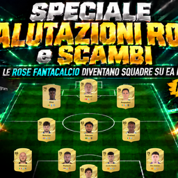 Copertina: LIVE! Speciale Valutazioni rosa: Fantacalcio® e in game su EA SPORTS FC™ 27 | Calhanoglu, McTominay, Malen, Kean e Davis: check infortunati | Fantacalcio TV