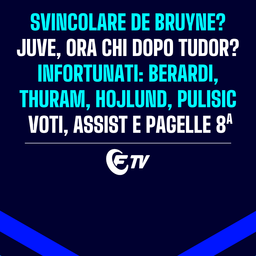 LIVE! Juve, Spalletti per il dopo Tudor? | Berardi, Thuram, Hojlund e Pulisic: infortunati | Spiegazione voti | Svincolare De Bruyne? | Senza Bonus | Fantacalcio TV Copertina: LIVE! Juve, Spalletti per il dopo Tudor? | Berardi, Thuram, Hojlund e Pulisic: infortunati | Spiegazione voti | Svincolare De Bruyne? | Senza Bonus | Fantacalcio TV