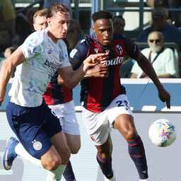 Copertina: Gol e spettacolo all'ultimo giro: Bologna-Inter finisce 3-3