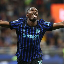 Copertina: Inter, Bonny: "Gol? Sono contento, ma per la vittoria"