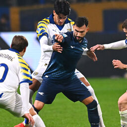 Copertina: Clamoroso Lazio: batte il Parma in nove uomini, decide Noslin