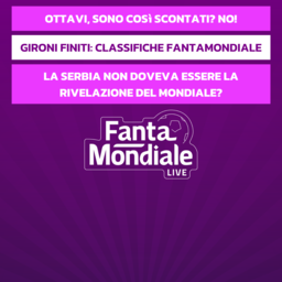 LIVE! Prediction degli ottavi: sono così scontati? | con Trevisani e JustRohn | FantaMondiale Live | FANTACALCIO TV Copertina: LIVE! Prediction degli ottavi: sono così scontati? | con Trevisani e JustRohn | FantaMondiale Live | FANTACALCIO TV