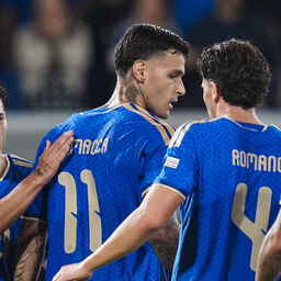 Copertina: RILEGGI LIVE - Italia-Turchia 3-1 (26' Scamacca, 61' Simsir, 64' Calafiori, 87' Pio Esposito): vittoria azzurra!