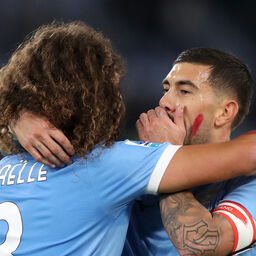 Copertina: Lazio, il fortino Olimpico non tradisce: Guendouzi più Noslin, Lecce al tappeto