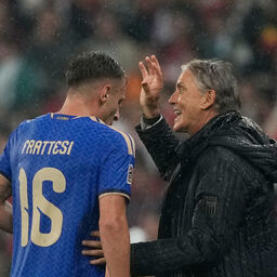 Copertina: Mancini: "Grande partita su un campo pesantissimo, bravi tutti"