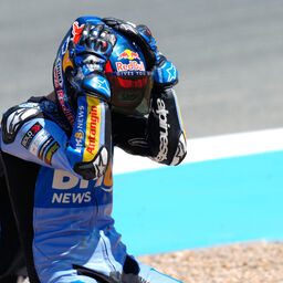 Copertina: Alex Marquez, caduta durante il GP di Le Mans
