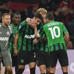 Copertina: Odenthal risponde a Rabiot: tra Sassuolo e Milan è 1-1