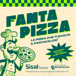 SisalTipster partner ufficiale di Fantacalcio® per i prossimi anni: il progetto Fantapizza apre la stagione Copertina: SisalTipster partner ufficiale di Fantacalcio® per i prossimi anni: il progetto Fantapizza apre la stagione