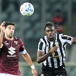 Copertina: Torino vittorioso di notte, Udinese ancora ko: al Grande Torino finisce 2-1