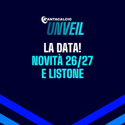 Copertina: Listone Fantacalcio® 2026/2027 e novità App Leghe: Fantacalcio Unveil, la data!